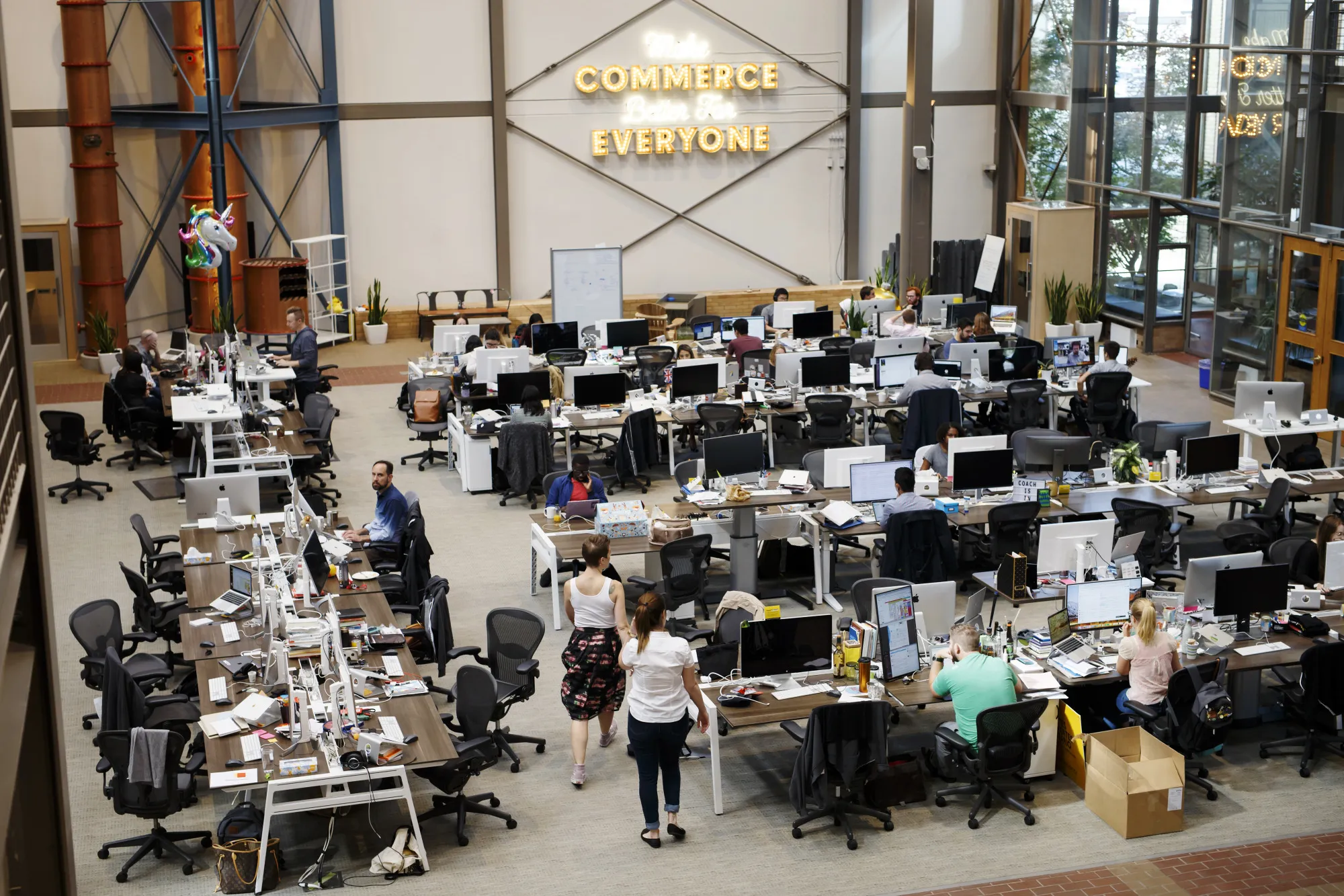 Inside Shopify Inc.’s office in Waterloo, Ontario.
