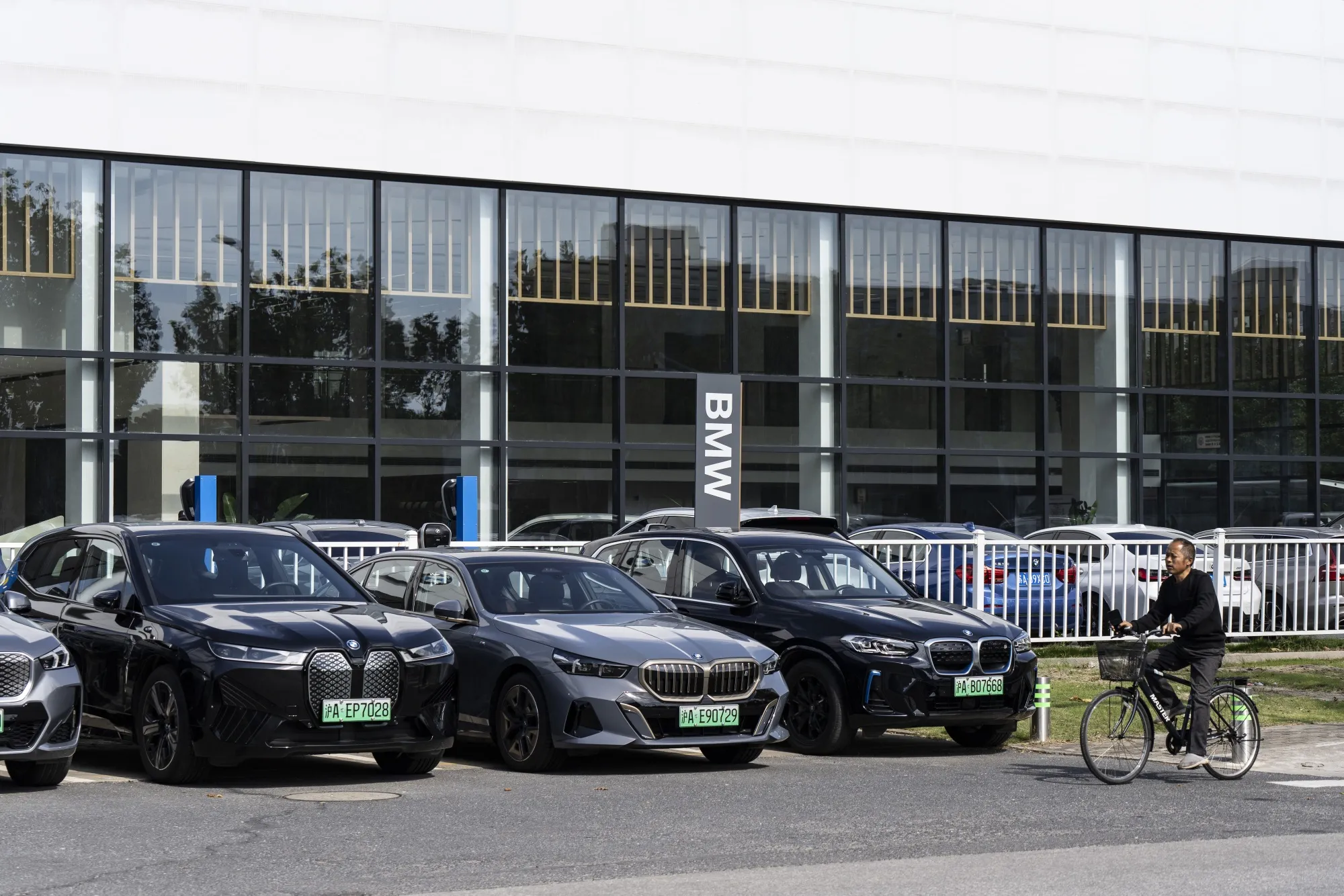 A BMW AG dealership in Shanghai.