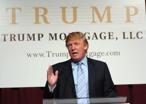 Trump introducing Trump Mortgage LLC in 2006.