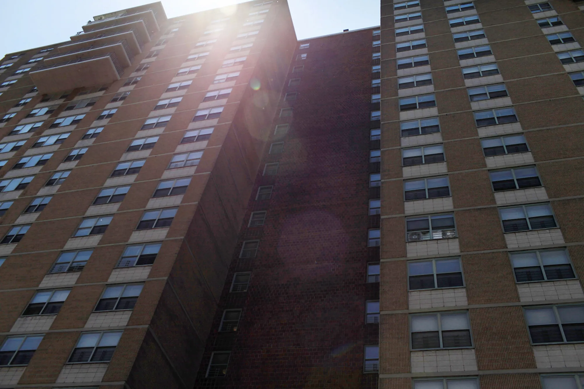 A building in Starrett City, Brooklyn.
