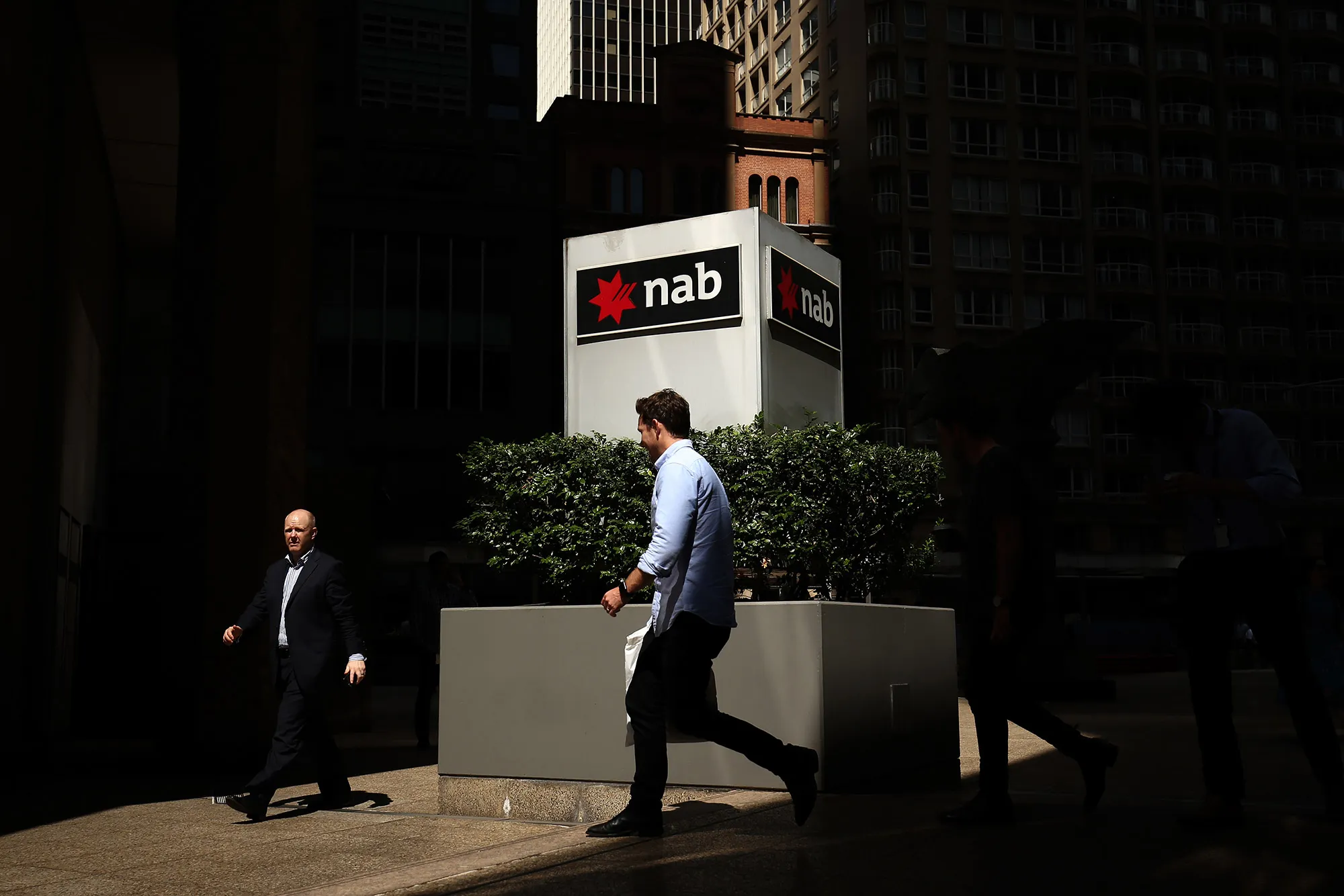 The National Australia Bank Ltd. (NAB) headquarters building in Sydney, Australia.&nbsp;