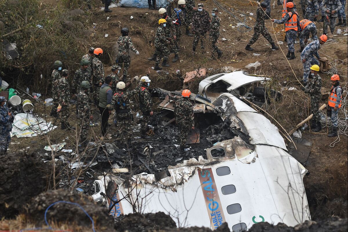 Nepal Plane Crash: Yeti Airlines Black Boxes Found From ATR-72 Wreckage -  Bloomberg