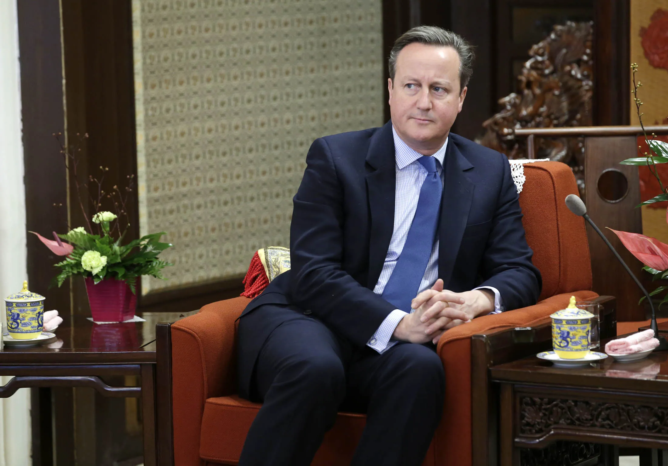 Former British Prime Minister David Cameron in Beijing&nbsp;in 2018.&nbsp;