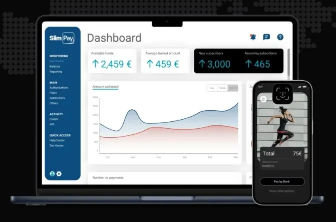 The SlimPay website.