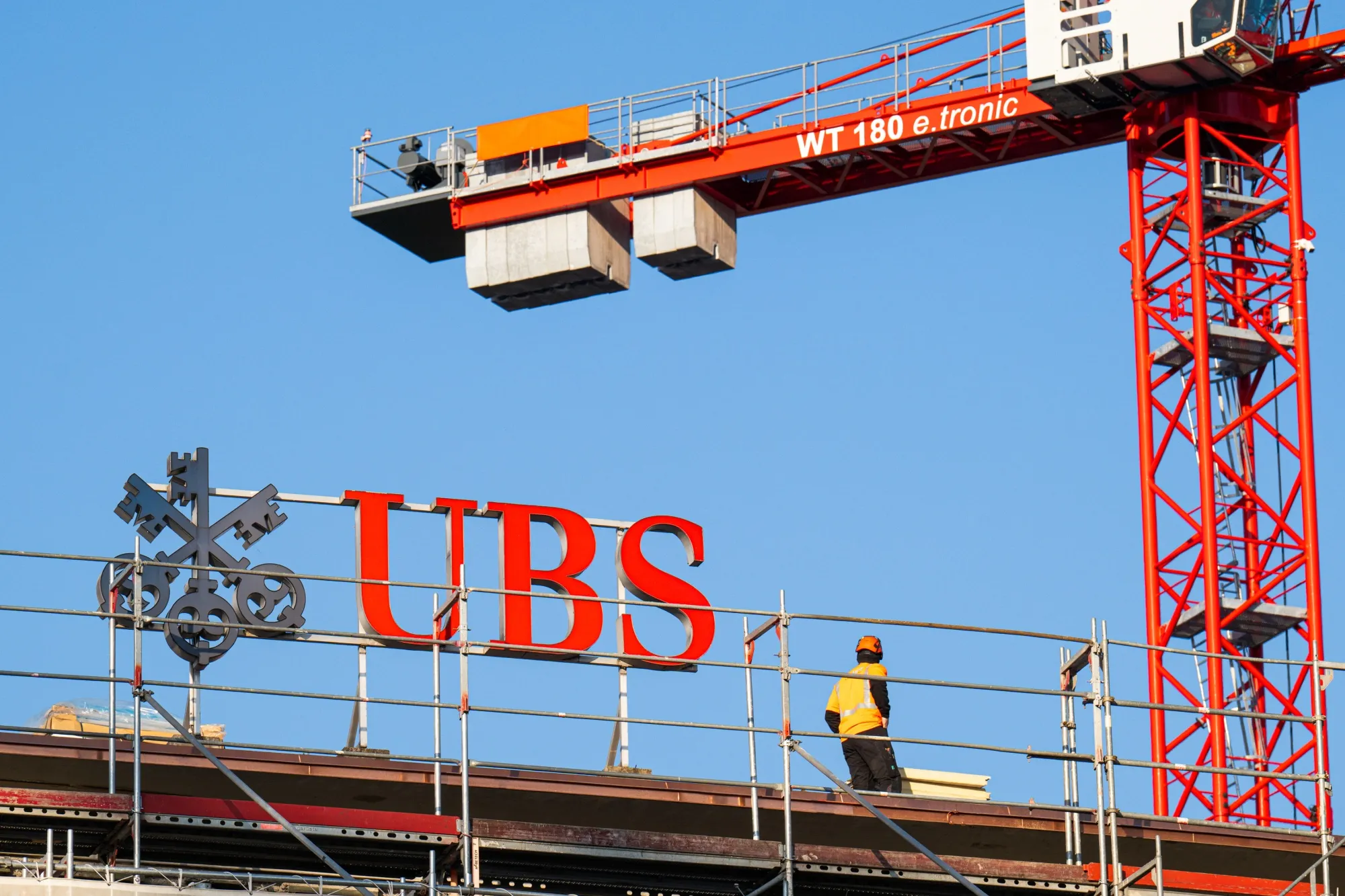 The UBS Group AG building in Zurich.