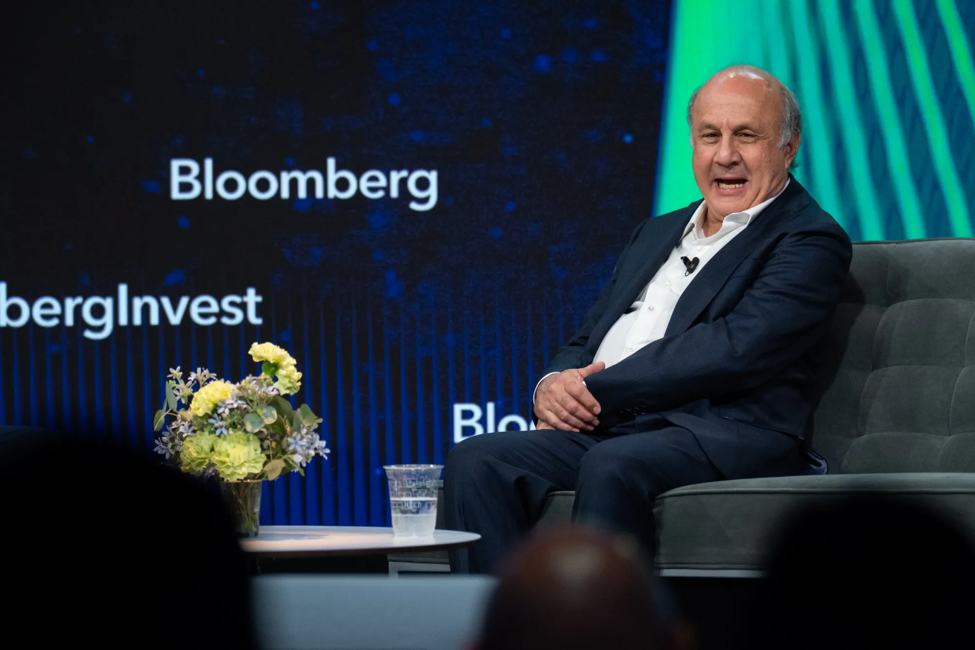 David Siegel, co-founder and co-chairman of Two Sigma,&nbsp;at the Bloomberg Invest event on June 7.
