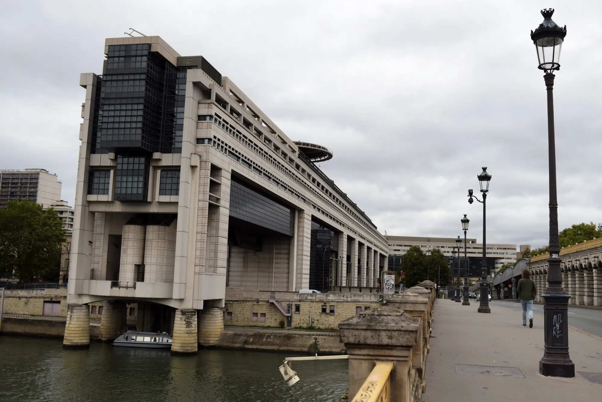 The French Finance Ministry building in Paris.