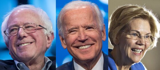 Trump Sees Biden, Sanders or Warren as 2020 Democratic Nominee