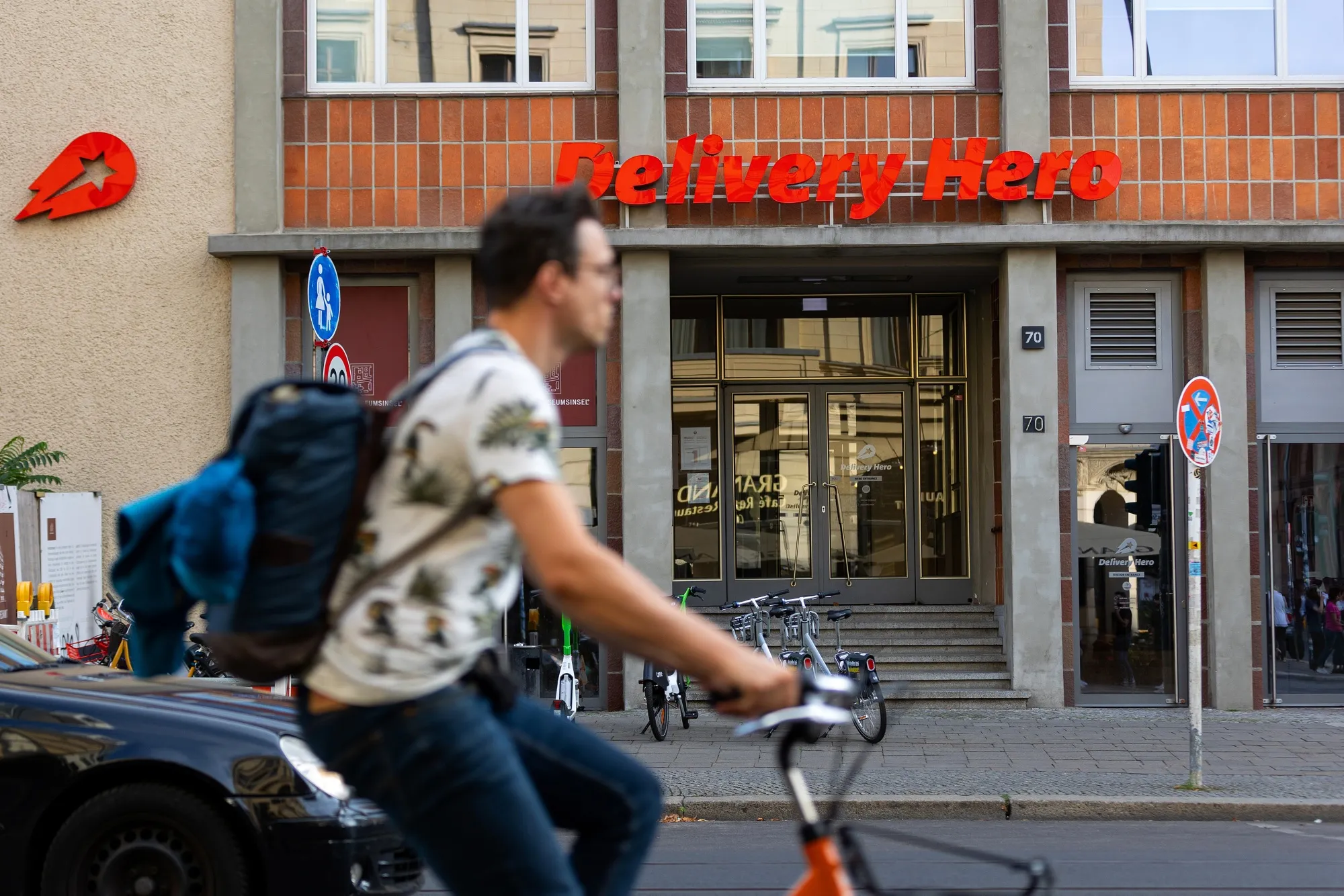 The headquarters of Delivery Hero SE in Berlin.