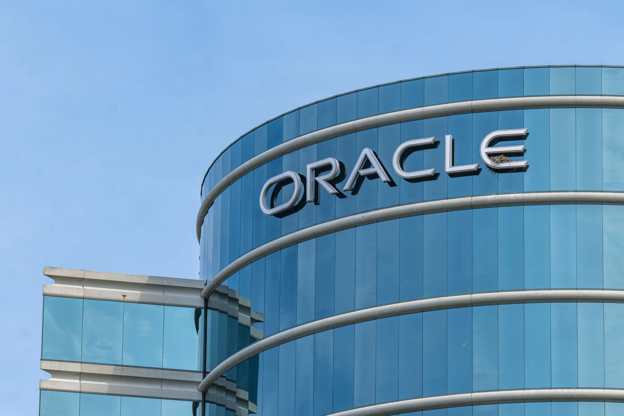 Oracle’s offices in Redwood City, California.