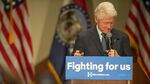 Former President Bill Clinton speaks in Bridgeton, Missouri, on March 8, 2016.
