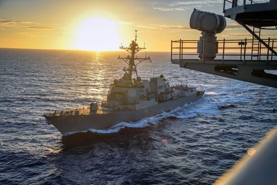 China Warns U.S. Warship Sailing Through South China Sea