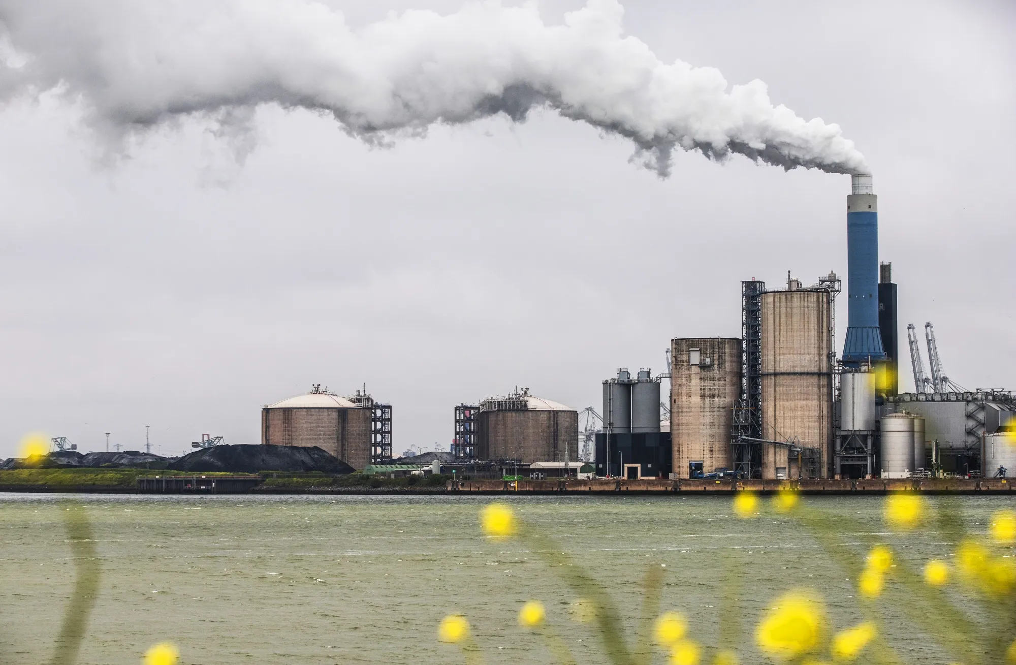The Peakshaver liquid natural gas installation and storage site operated by NV Nederlandse Gasunie&nbsp;at the Port of Rotterdam.