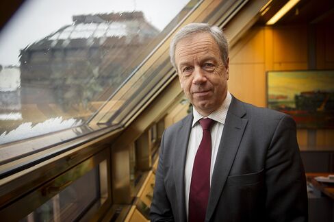 Norway's Central Bank Governor Oeystein Olsen