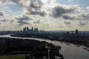 Aerial Views Of The City Of London