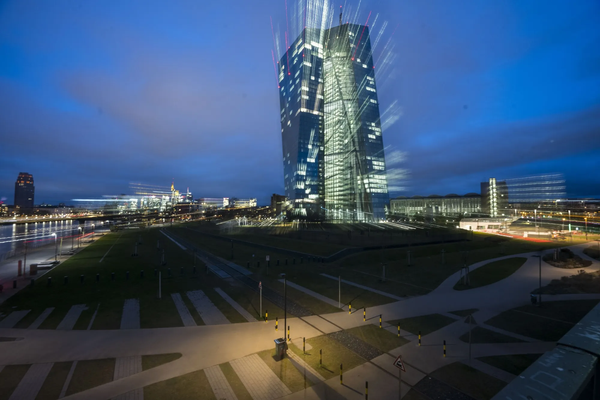 The&nbsp;European Central Bank headquarters in Frankfurt, Germany.&nbsp;