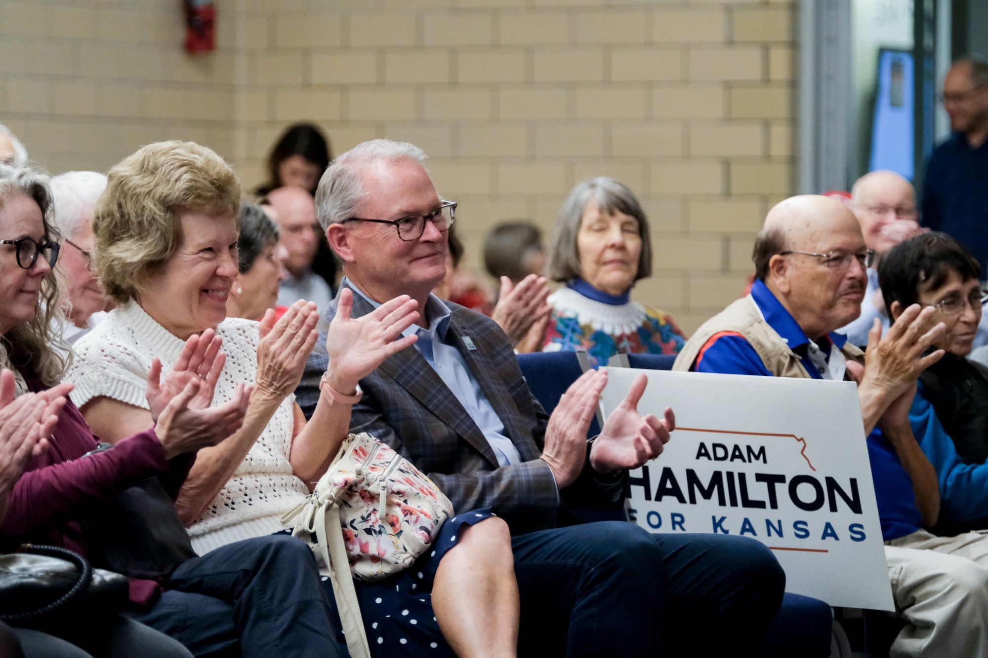 Democrat Adam Hamilton is a unique candidate in Kansas.