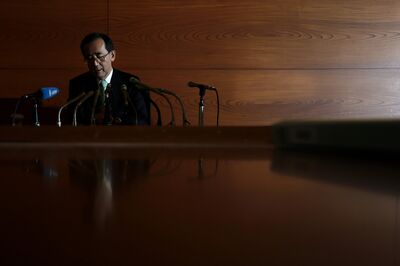 Bank Of Japan Governor Masaaki Shirakawa Farewell News Conference