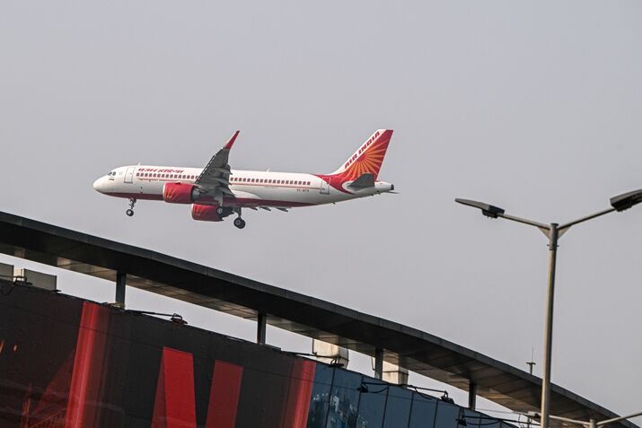 Air India Ltd. Aircraft In New Delhi