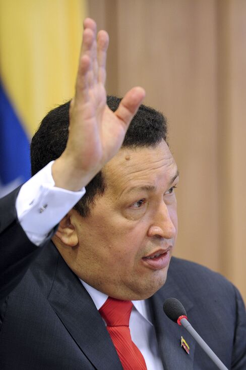 Venezuela's President Hugo Chavez