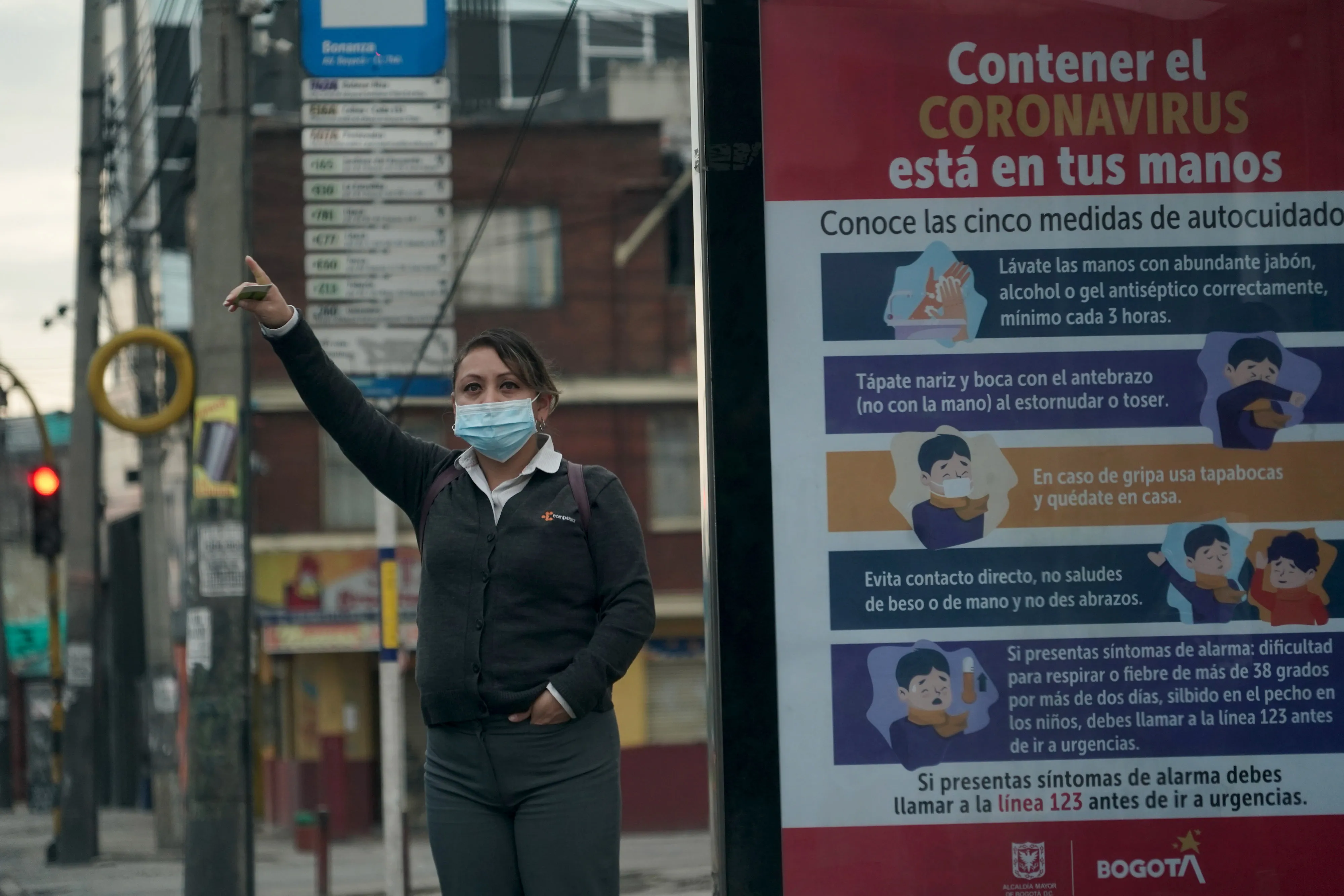 Bogota Is All Her's On Even Days, His On Odd Days For Lockdown