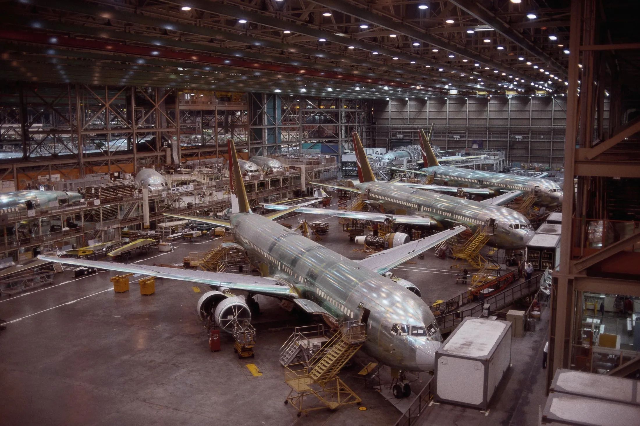Boeing’s factory in Everett, Wash.
