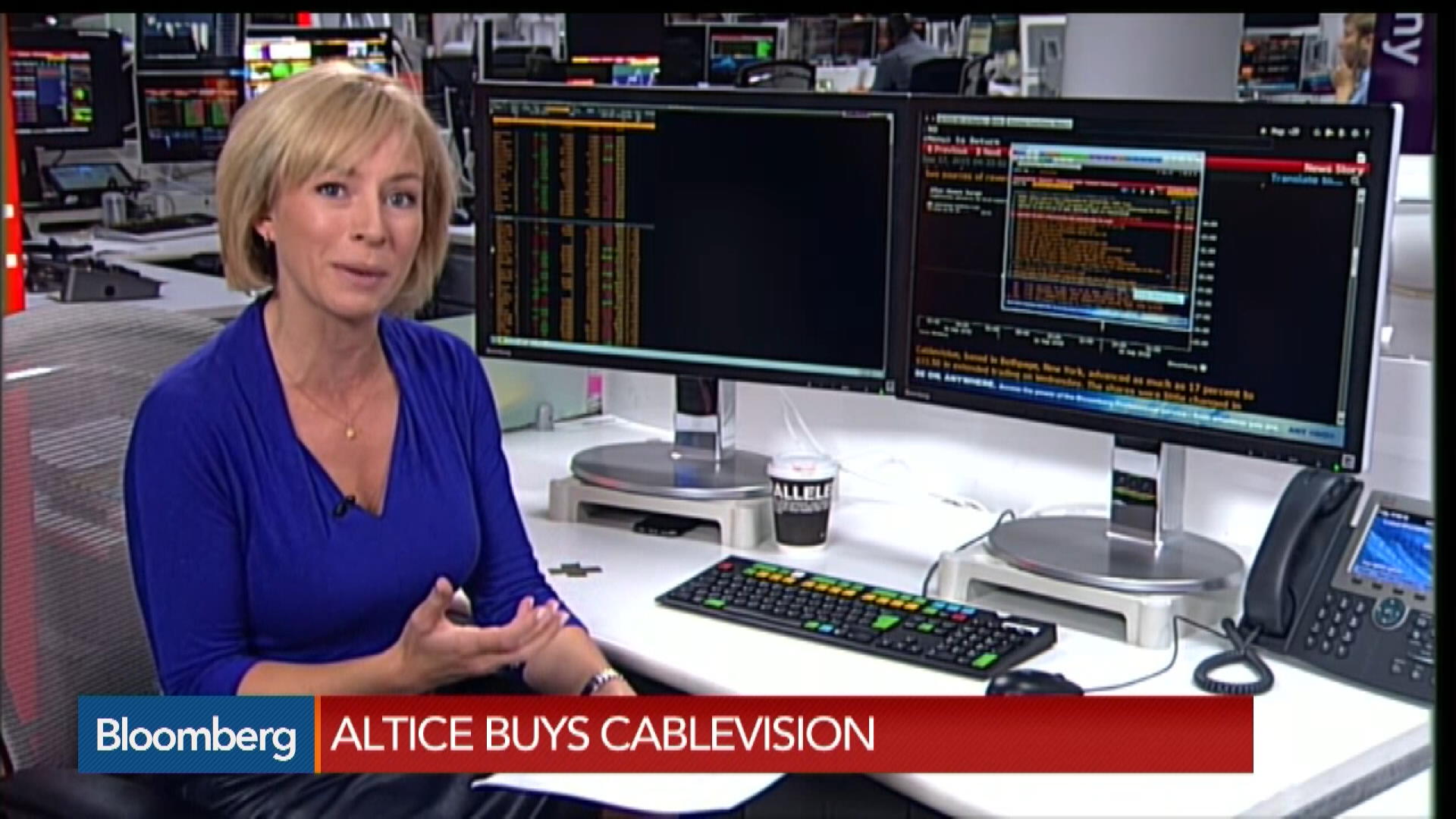 Altice Buys Cablevision For 34 90 Per Share Cash Bloomberg