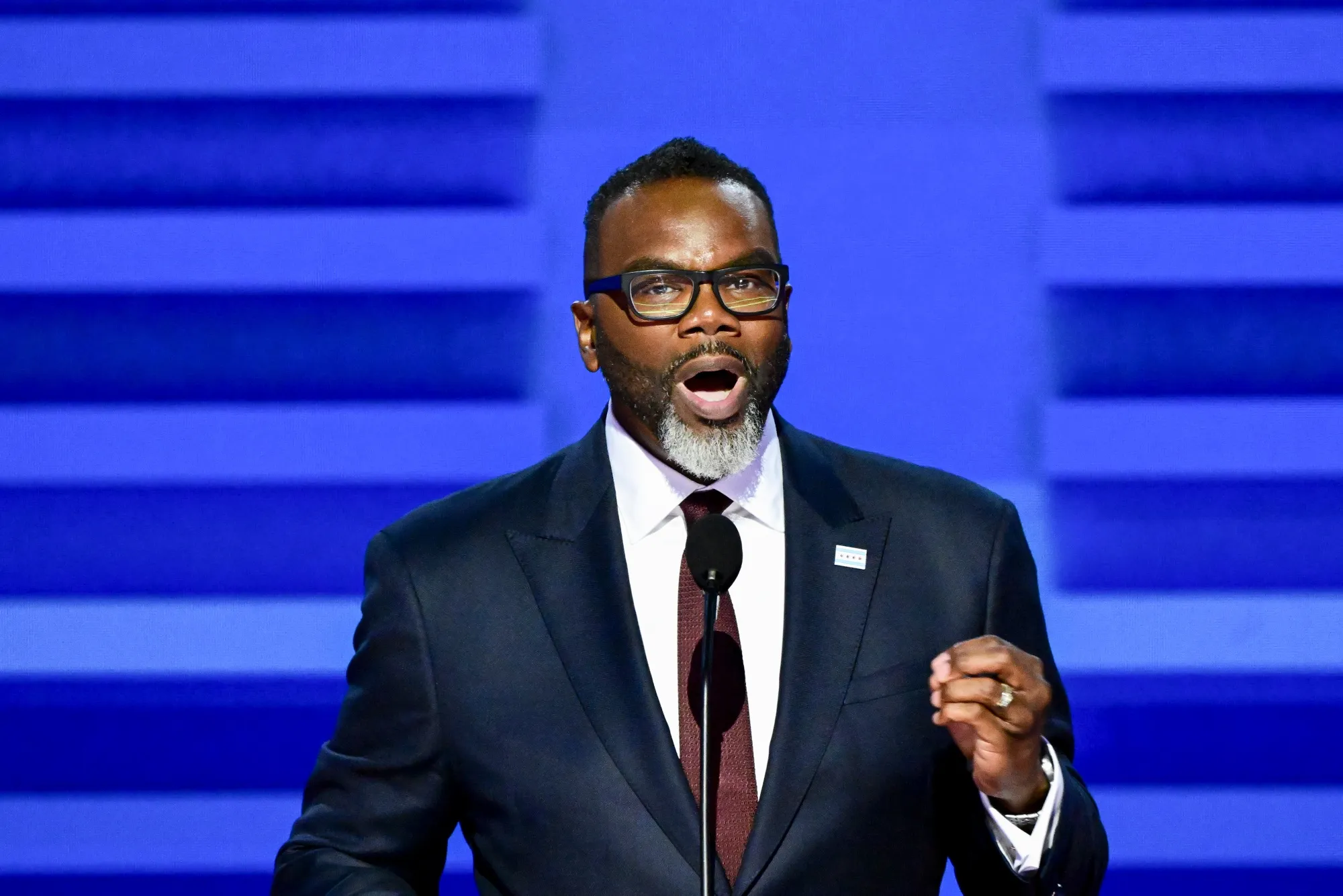 Chicago Mayor Brandon Johnson