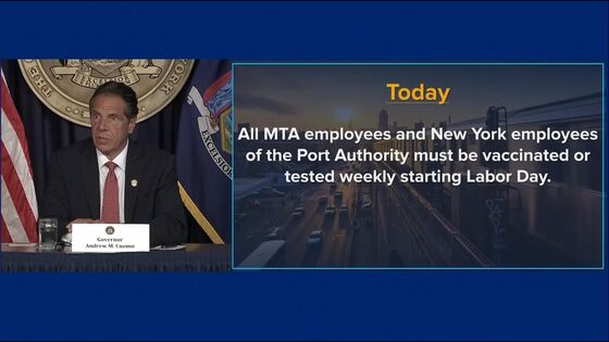 NYC Urges Masks as MTA Requires Vaccines or Tests for Workers