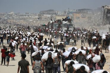 PALESTINIAN-ISRAEL-CONFLICT-GAZA-AID