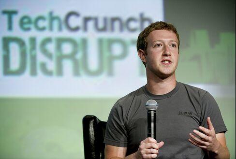 Facebook CEO Mark Zuckerberg