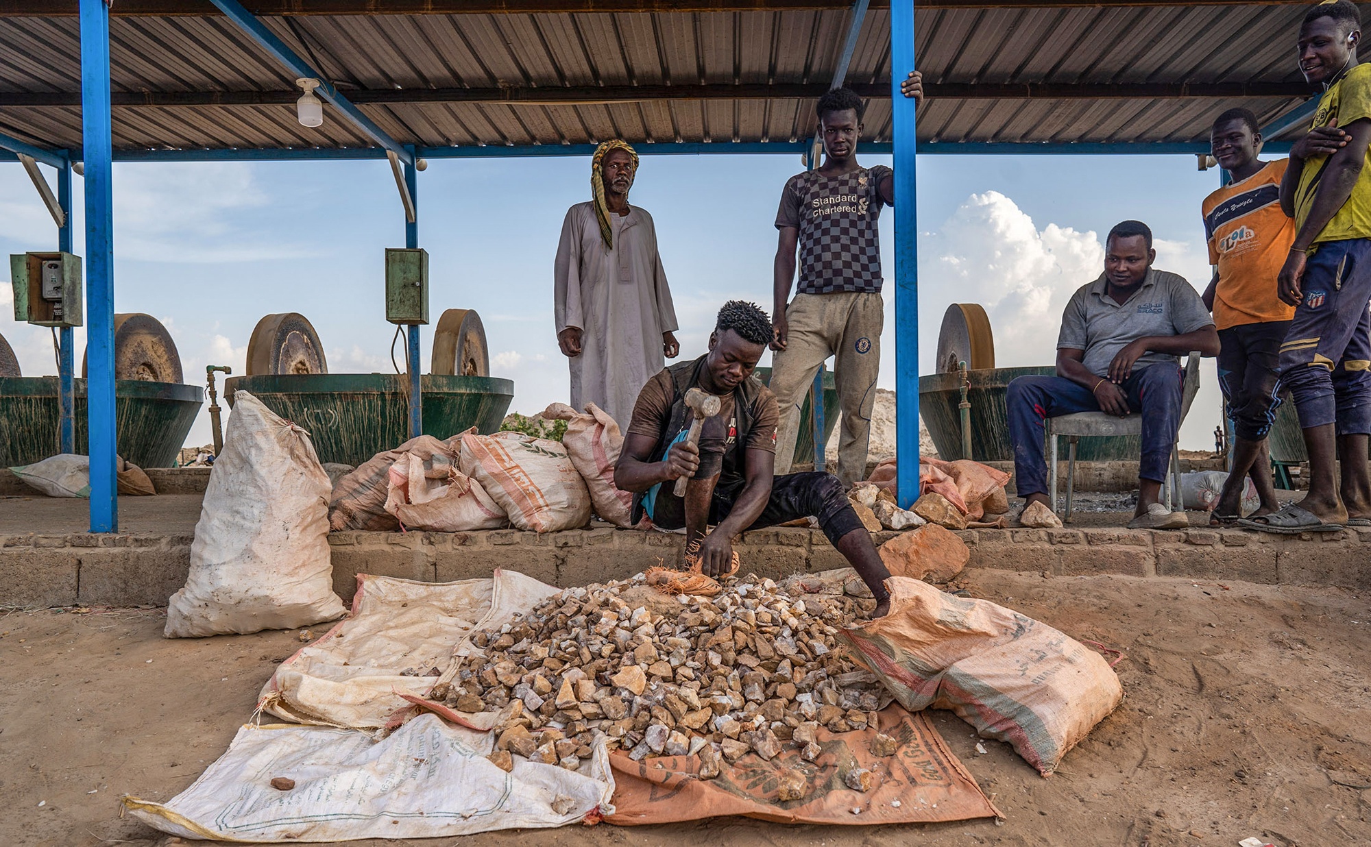 Sudanese Small-scale Gold Milling Operations