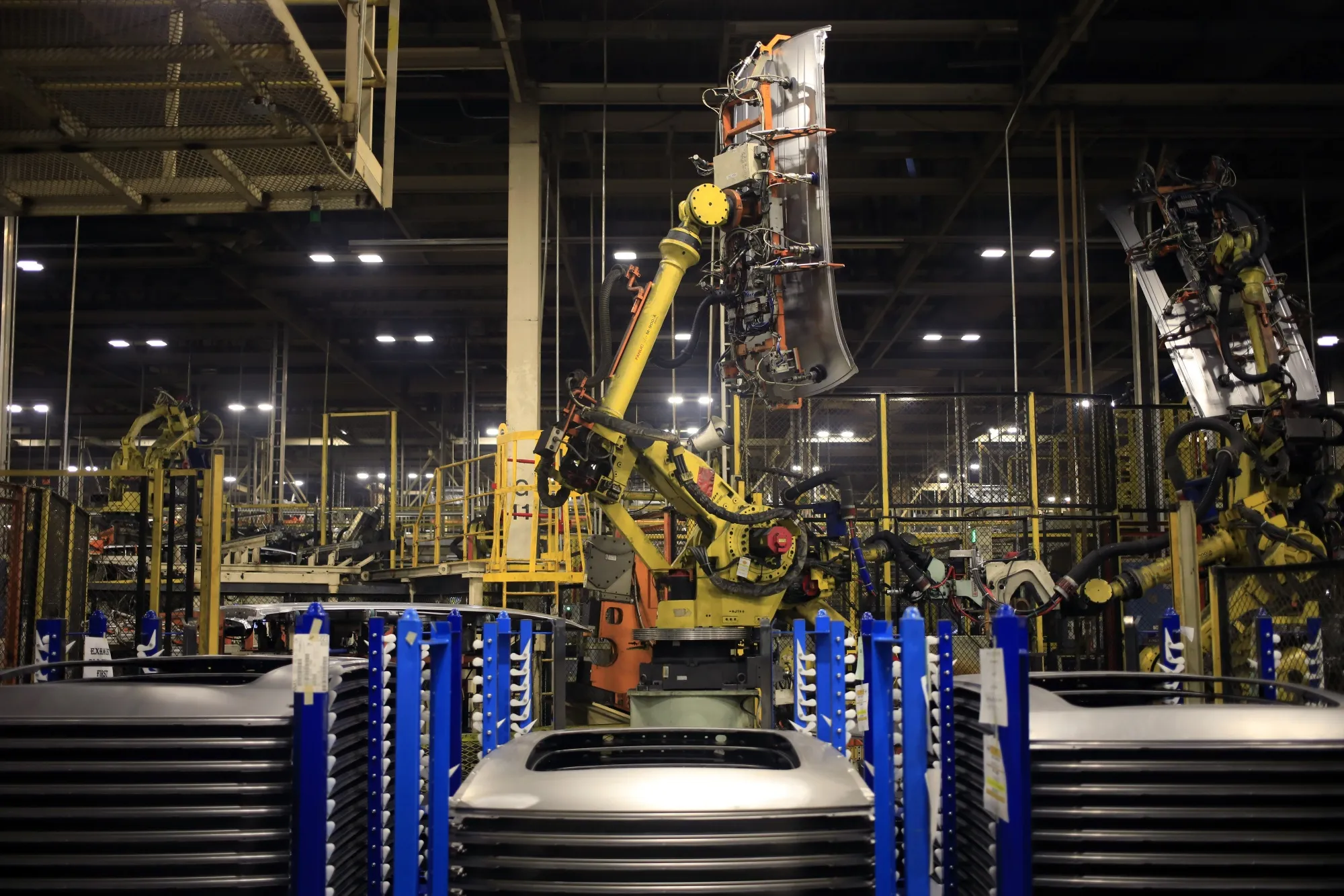 Inside A Nissan Assembly Plant Ahead Of Markit Manufacturing Figures 