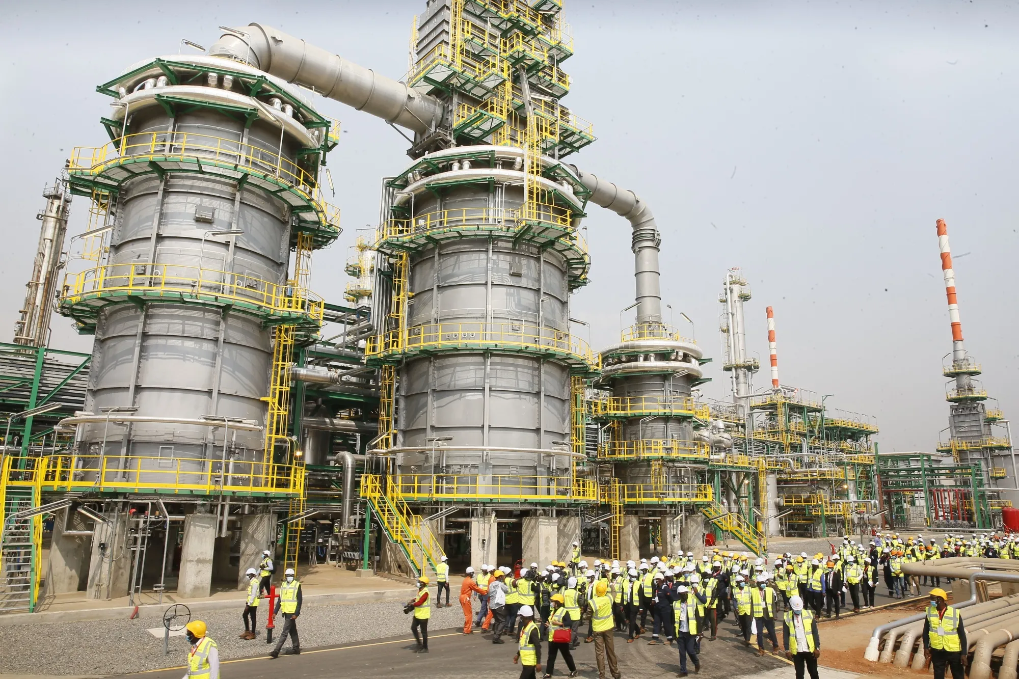 A refinery&nbsp;in Luanda,