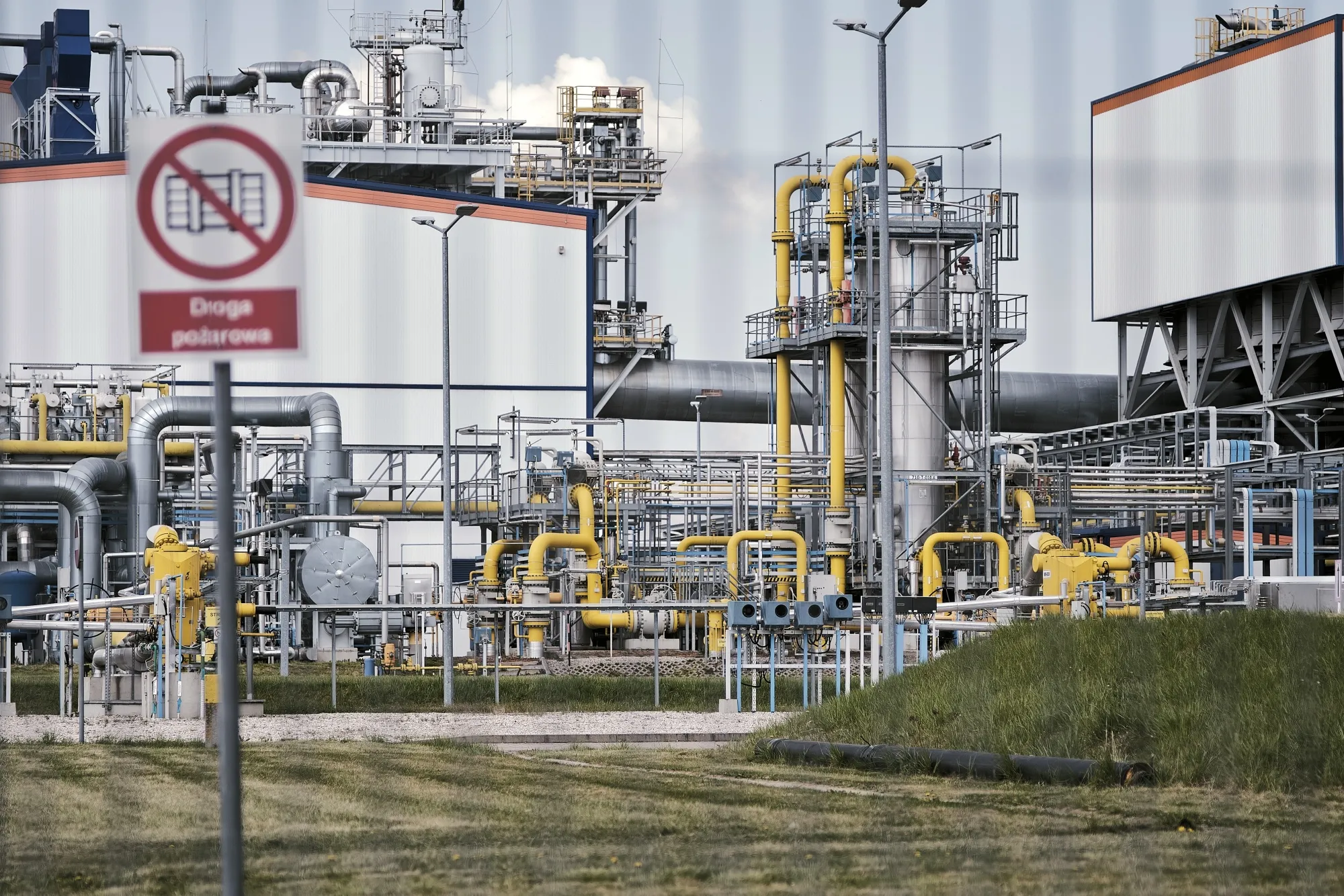An underground gas storage facility, in Wierzchowice, Poland.&nbsp;