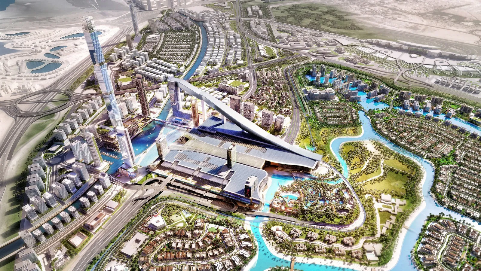 Illustration of the&nbsp;Meydan One&nbsp;mall project.