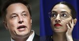 Musk AOC Ocasio DUO
