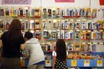 Shoppers browse the back to school section&nbsp;in Torrance, California.