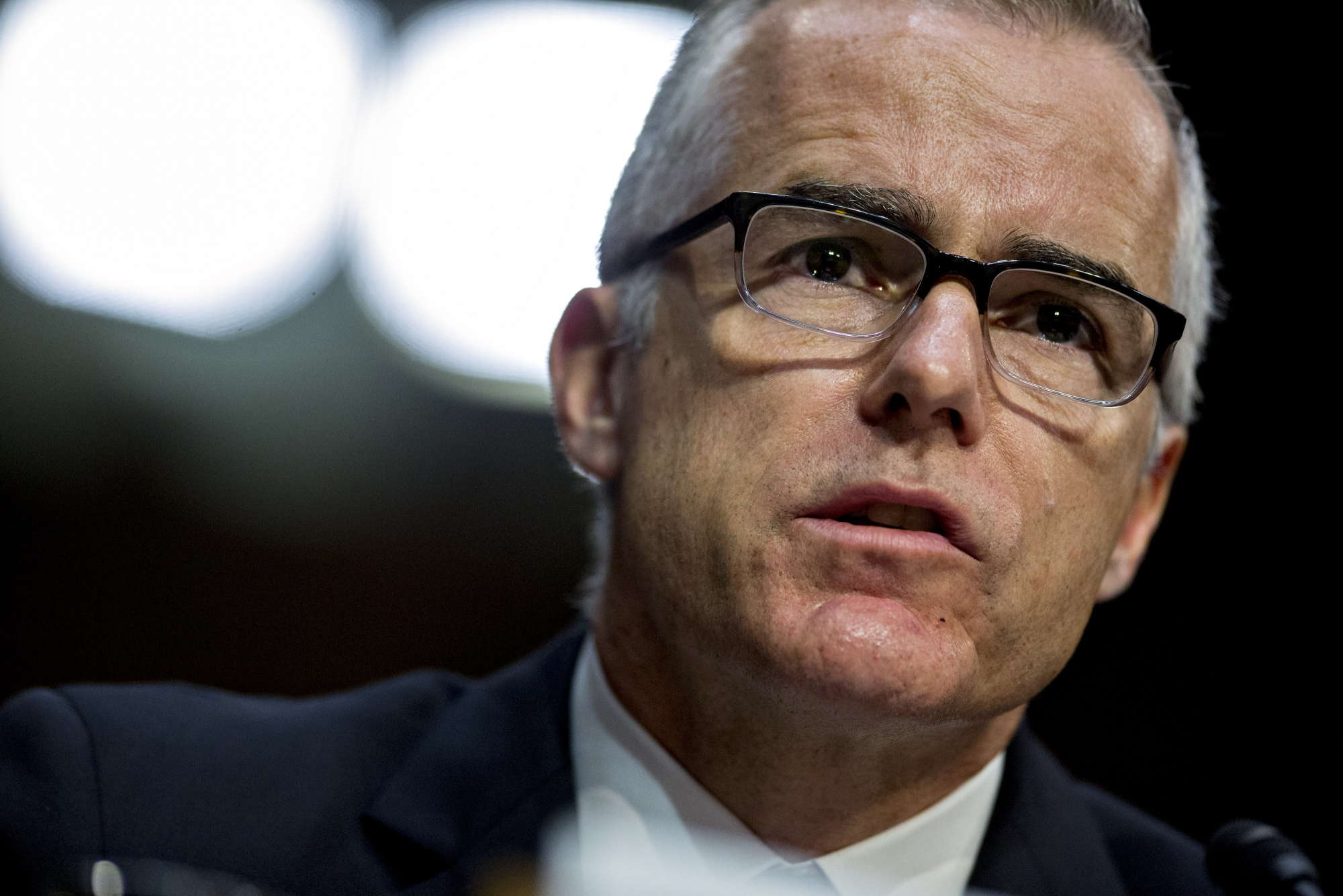 Andrew McCabe’s Actions At FBI Are What Got Him Fired, DOJ Says - Bloomberg