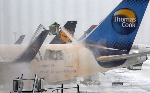 Frankfurt Airport Expects Cancellations to Ease Throughout Day