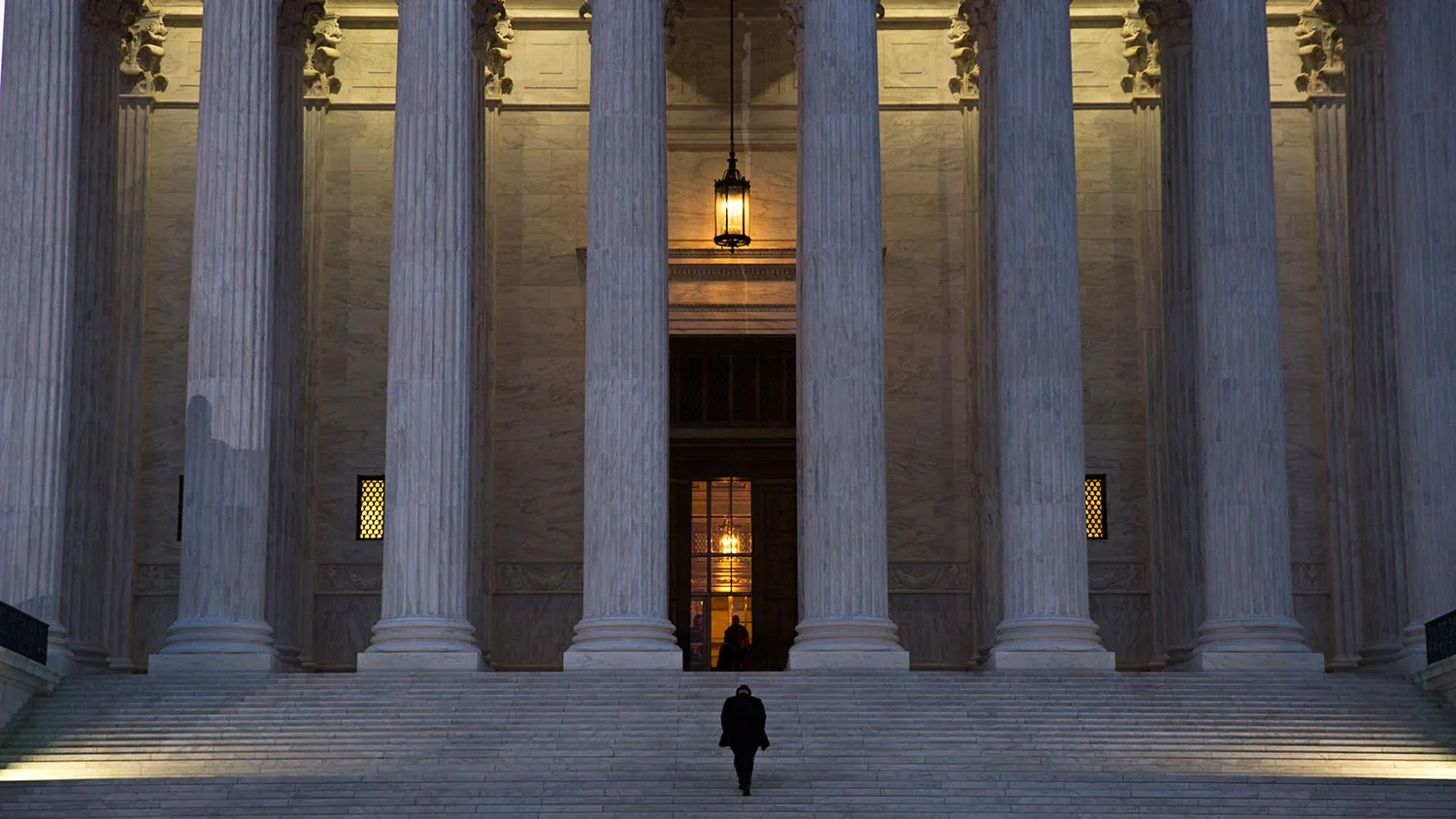 The U.S. Supreme Court building on Feb. 19, 2016 in Washington, D.C.
