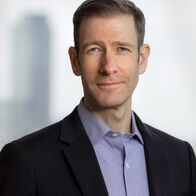 Scott Johnson of Bloomberg News, at Bloomberg's European headquarters in London, U.K., on Friday, April 29, 2022. Photographer: Jason Alden/Bloomberg