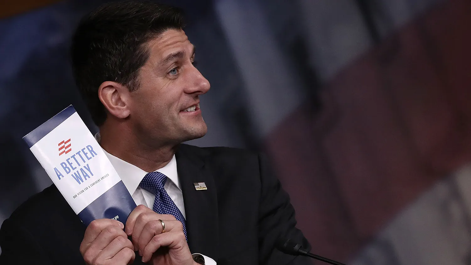 Speaker of the House Paul Ryan answers questions during his weekly press conference at the U.S. Capitol on Sept. 22, 2016, in Washington.
