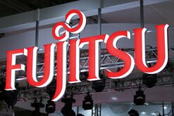 The Fujitsu logo.
