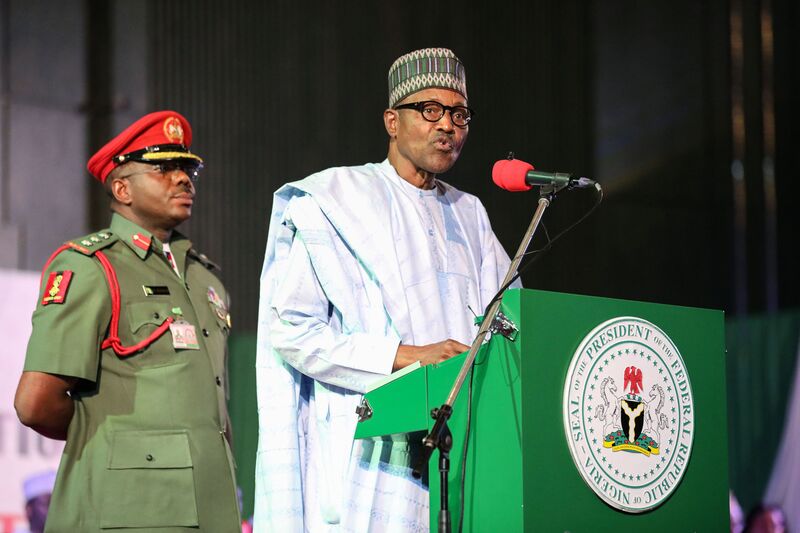 Nigerian President Muhammadu Buhari.