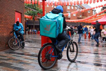 Deliveroo Plc Food Delivery Couriers Ahead Of Earnings