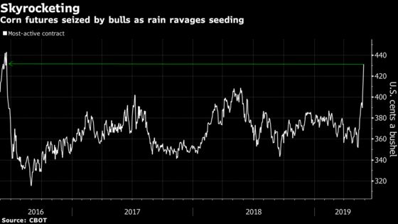 Crop Markets Gripped by Bulls as Deluge Spurs Planting Chaos