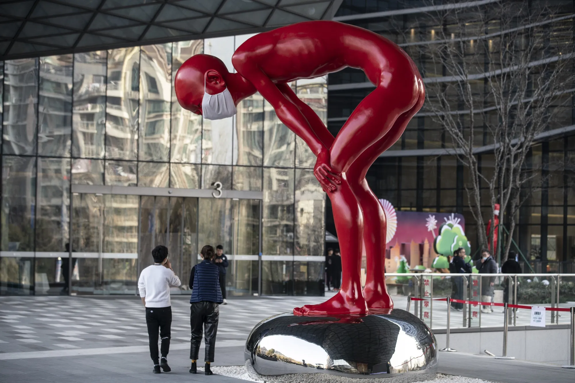 The campus of the Ant Group Co. headquarters in Hangzhou, China, on Jan. 20.