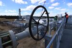 The European Gas Pipeline Link (EUGAL) Radeland 2 compressor station construction site, in Radeland, Germany.