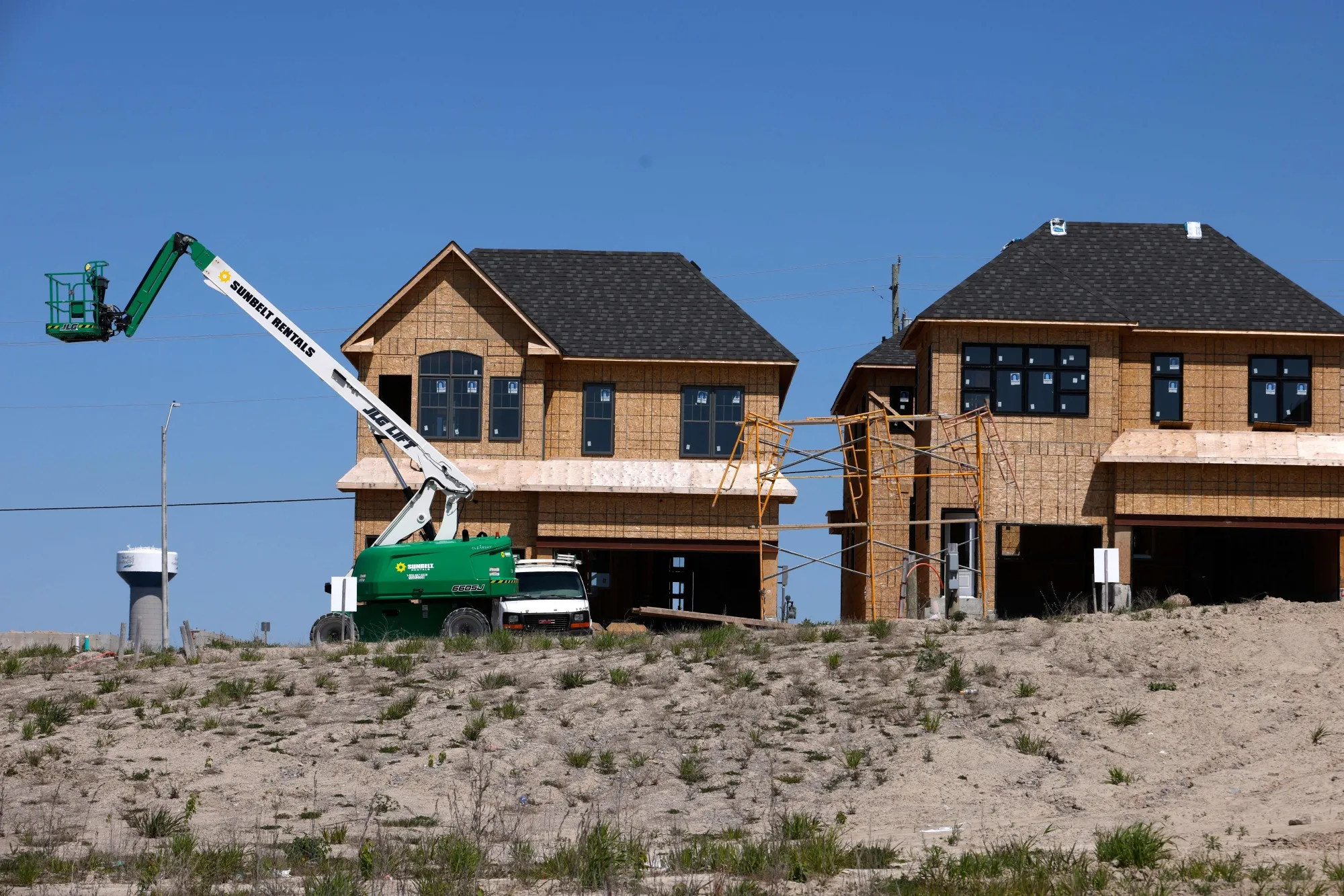 A housing development in West Gwillimbury, Ontario.